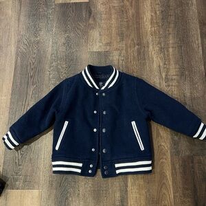 GAP Kids Dark Blue Varsity Jacket